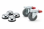 Step 3: Select Glides or Locking Casters: