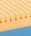 HR foam contours to the patient exceptionally well, and when combined with the castellated design of the Softform Mattress, provides necessary pressure relief without sacrificing comfort.