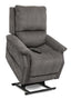 The Metro Infinity Position Chaise Lounger is available in two standard Saville fabric options (Brown and  Grey). Shown in Saville Grey upholstery.
