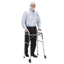 Glide Ski for 1 1/8" Tube Walkers, Gray (1 Pair)