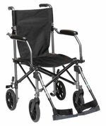 Travelite Chair Transport Wheelchair w/ Carry Bag