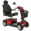 The Victory LX Sport S710LXW with CTS suspension 4-Wheel Scooter by Pride Mobility is the latest in comfort and convenience! It incorporates advanced technology and offers many built-in upgrades. (Shown in Candy Apple Red)