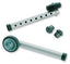 Fixed Wheels with Rear Glide Tips - 5" Wheels (Pack of 2)