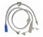 Mini Classic Button Bolus Feeding Set w/ Straight Port